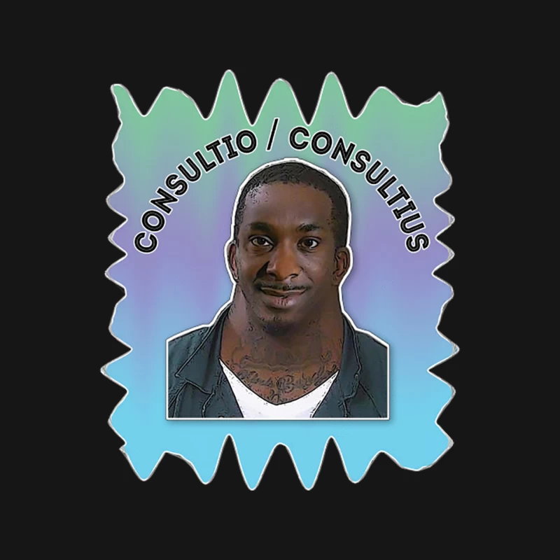 Consultio  Consultius Peep Show Johnson Wide Neck Tribute Design Mouse Pad