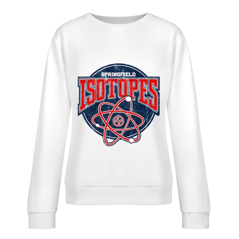 Springfield Isotopes Baseball Female Pullover Sweatshirt