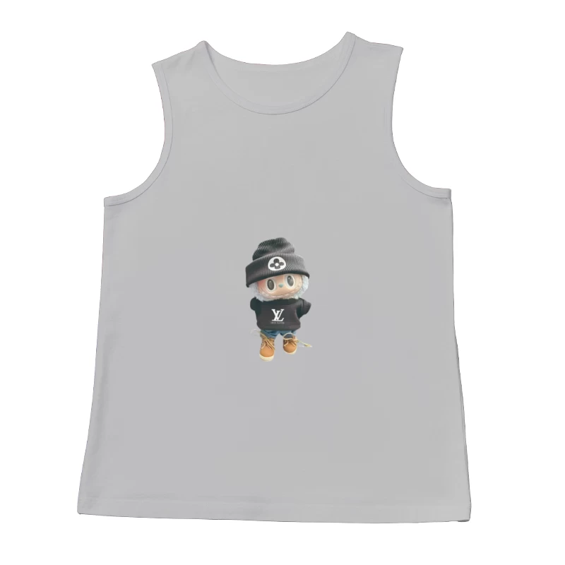 Niedlicher Mode-Puppe mit LV Kleidung Herren Tanktops