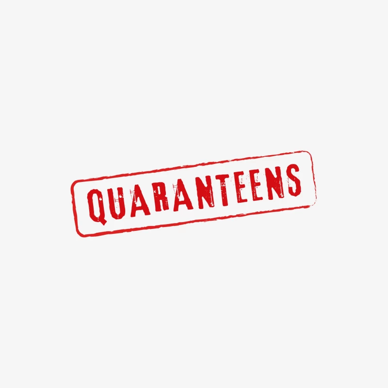 Motif Quaranteens Rouge Homme Sweat-shirt à enfiler