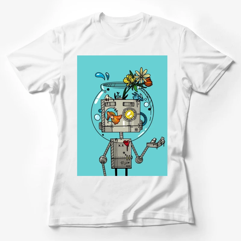 Sandybot Female T-Shirt