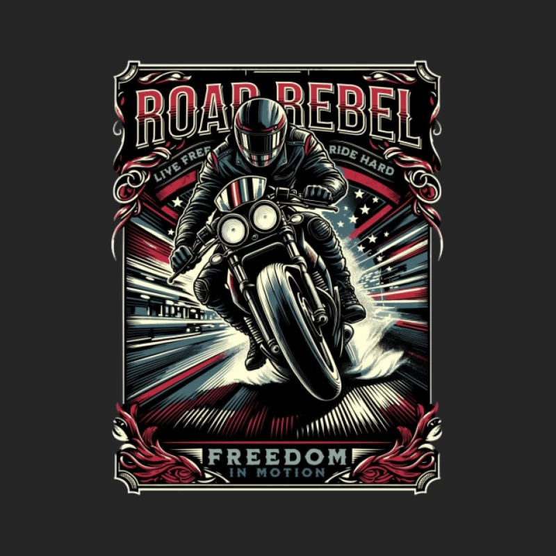 Liberté en Mouvement: Moto et Style Patriote Femme Sweat-shirt à enfiler