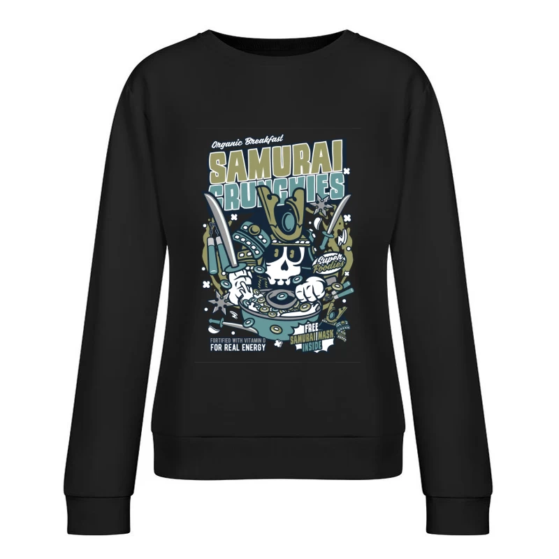 Céréales Samurai Crunchies pour les Super Foodies Femme Sweat-shirt à enfiler