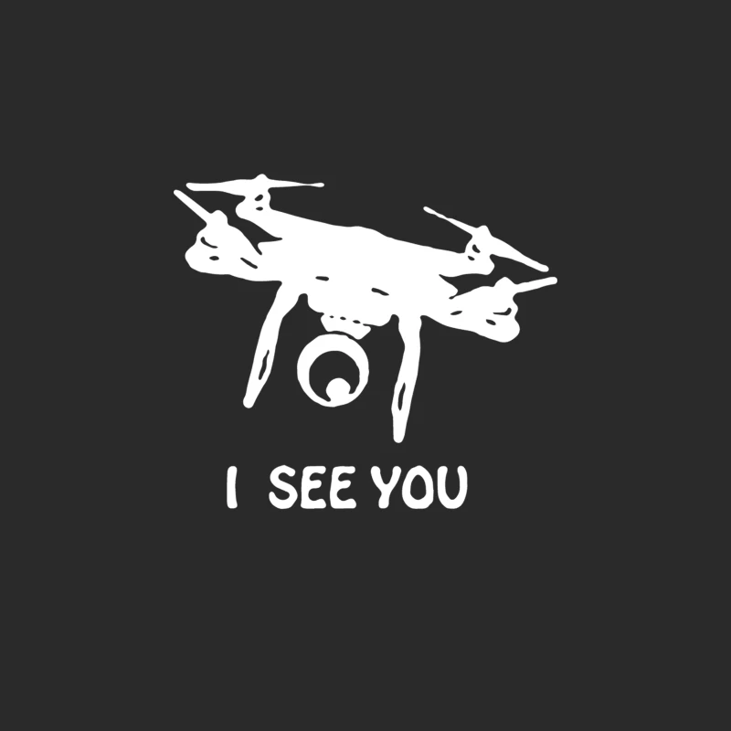 Drone I Can See You Baseball Cap