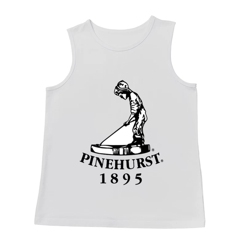 Pinehurst Golf Resort Historic Logo Since 1895 Male Tank Top