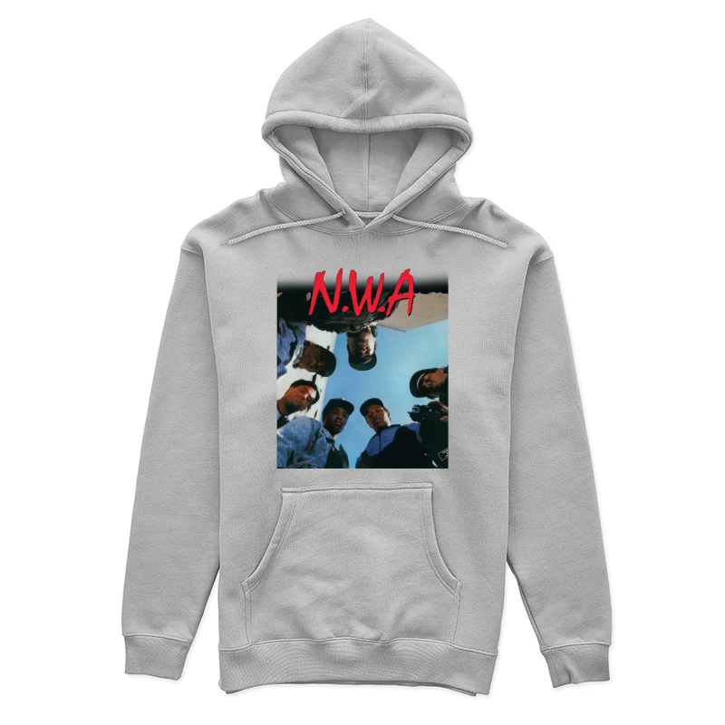 N.W.A Group Circle Low-Angle Photo Against Blue Sky Female Pullover Hoodie