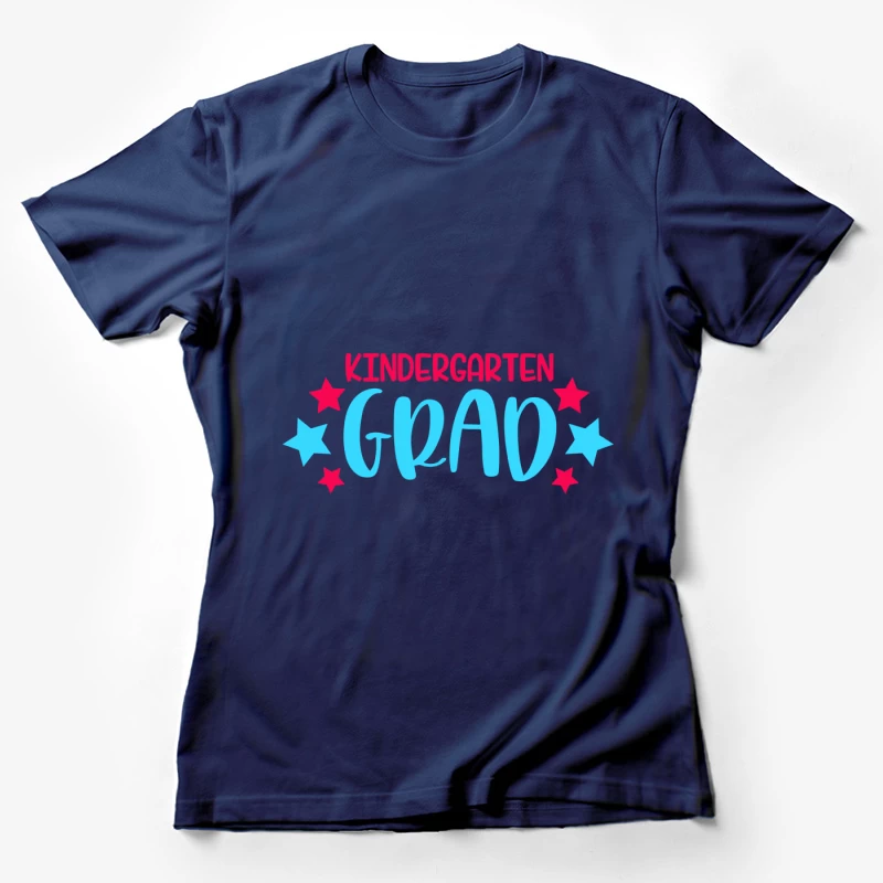 Diplômé de la maternelle festif avec étoiles Femme T-Shirt