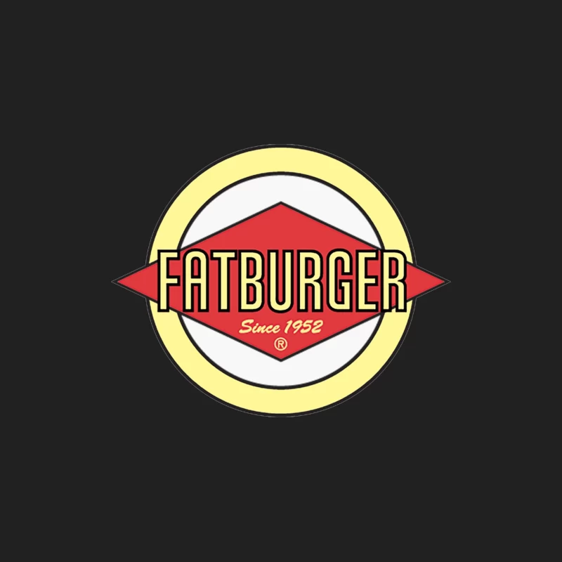 Fatburger Restaurant Classic Logo Design Since 1952 Bucket Hat