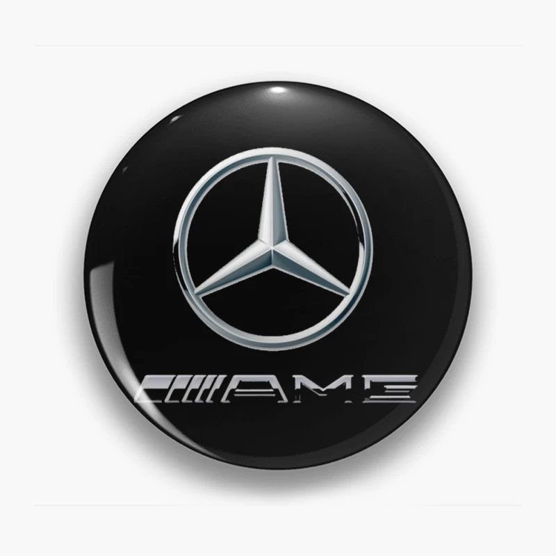 Mercedes-Benz AMG Logo - Premium German Automotive Brand Symbol Pin