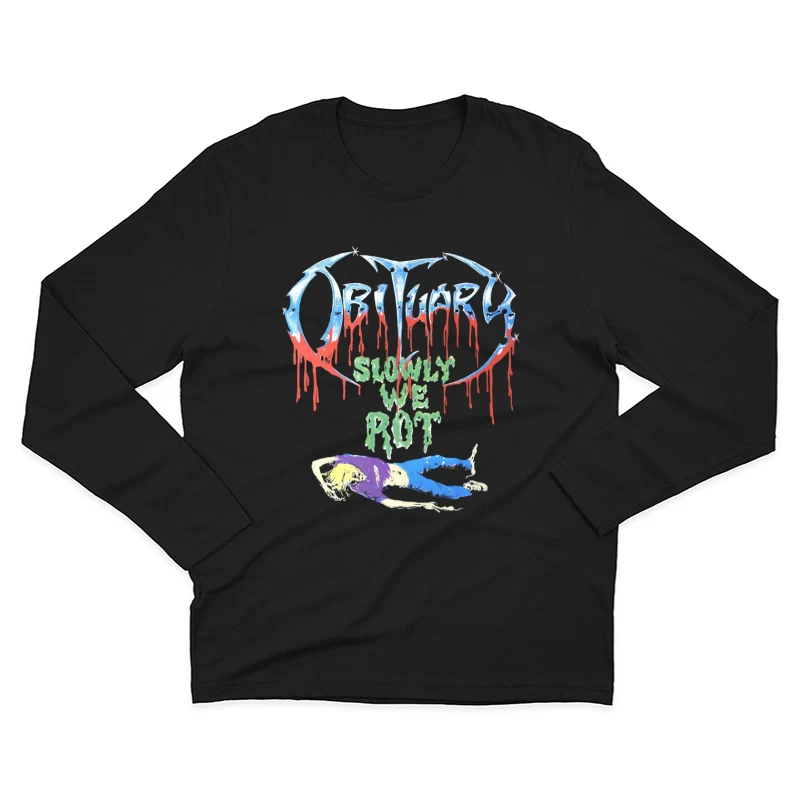 Obituary Slowly We Rot Male Long Sleeve T-Shirt