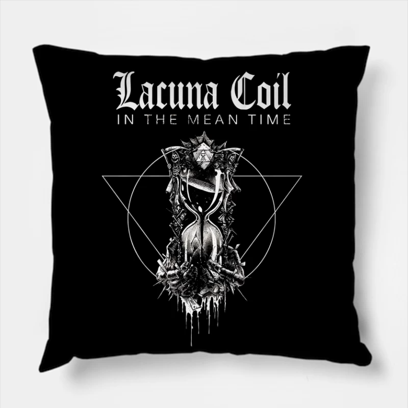 Lacuna Coil In The Meantime Throw Pillow