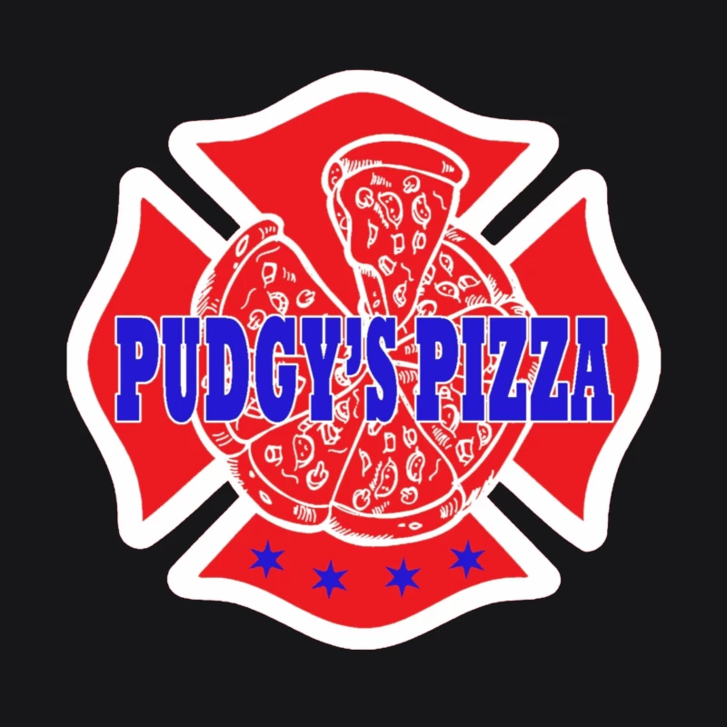 Pudgy Pizza 5 Male Pullover Hoodie
