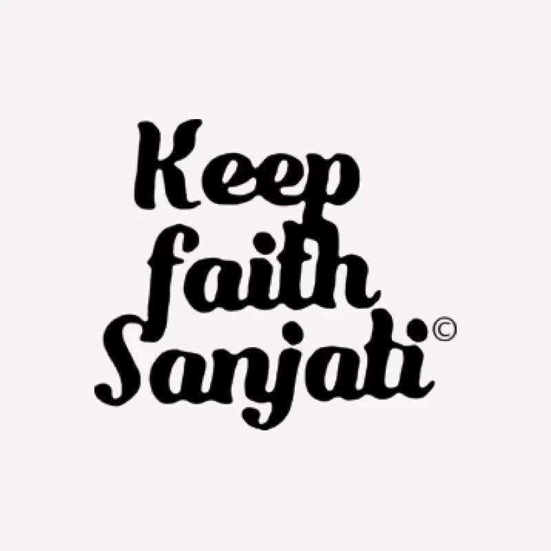 Sanjati Keep Faith Design Herren T-Shirt