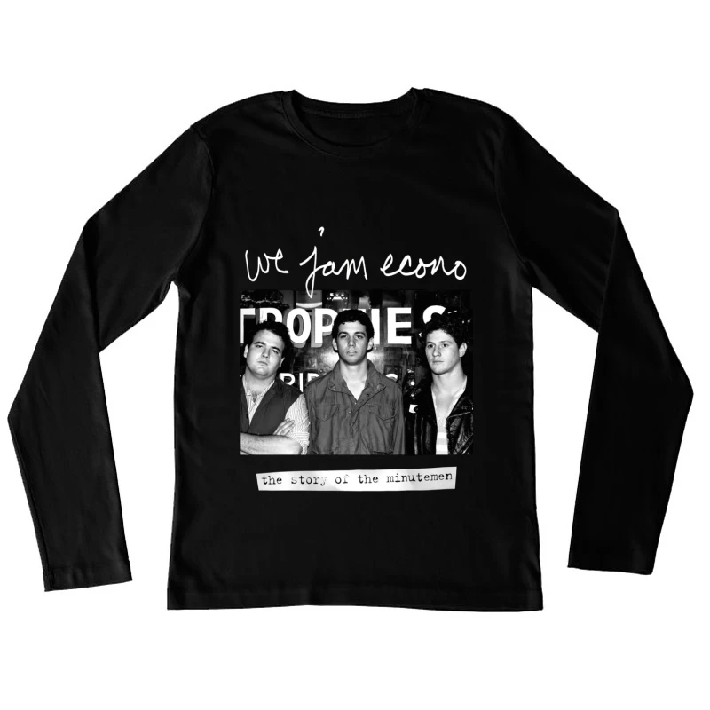 Minutemen Punk Band Female Long Sleeve T-Shirt
