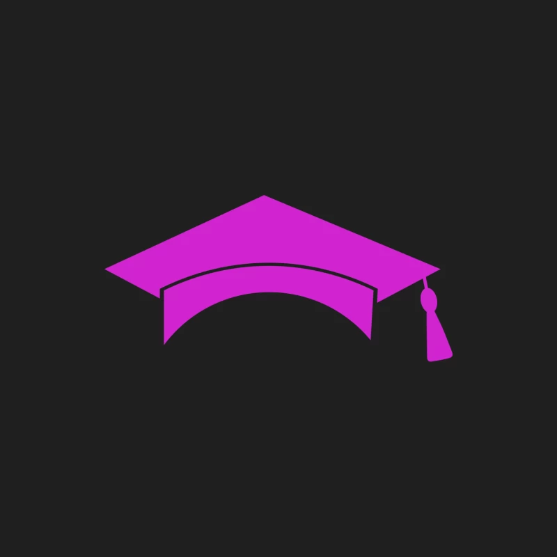 Chapeau de diplômé rose Homme Débardeur
