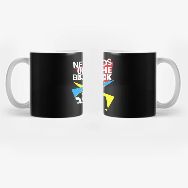 New Kids On The Block Retro Album Art Design Coffee Mug