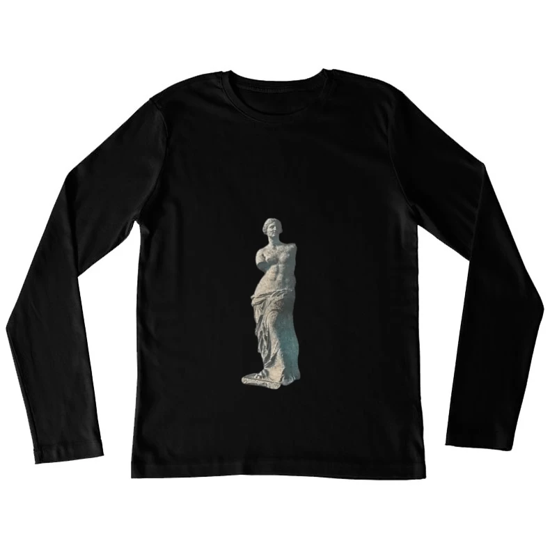 Antike Venus-Statue Damen Langarm T-Shirt