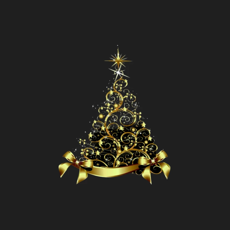 Goldene Weihnachtsbaumdekoration Herren Tanktops