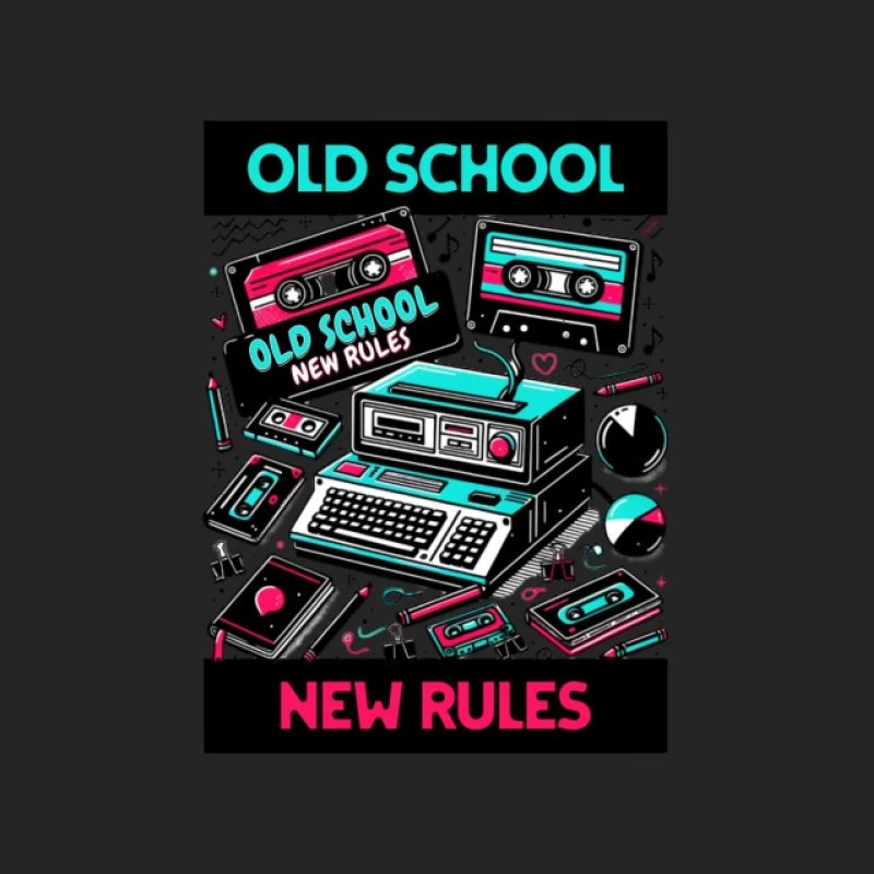 Retro-Technologie: Alte Schule, neue Regeln Herren Pullover Sweatshirt