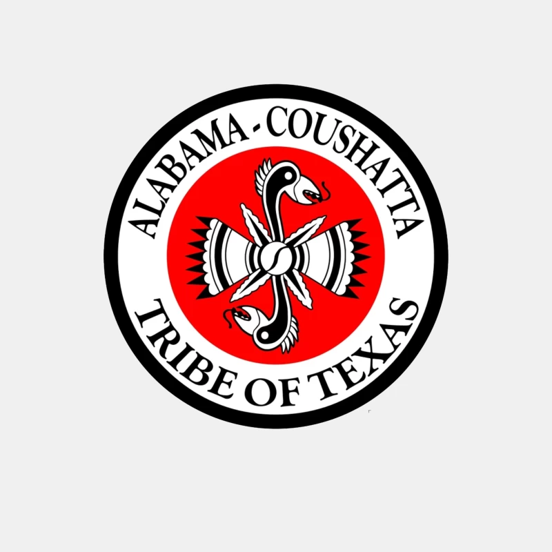 Alabama-Coushatta Tribe of Texas Official Seal Logo Male Tank Top