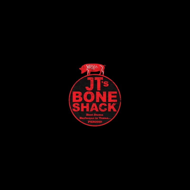 JT's Bone Shack BBQ Desk Mat