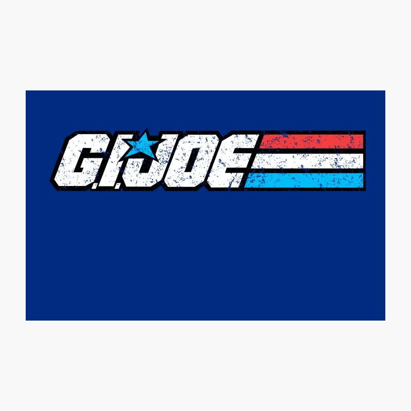 Retro G.I. Joe Logo: Classic Military Action Figure Brand Travel Mug
