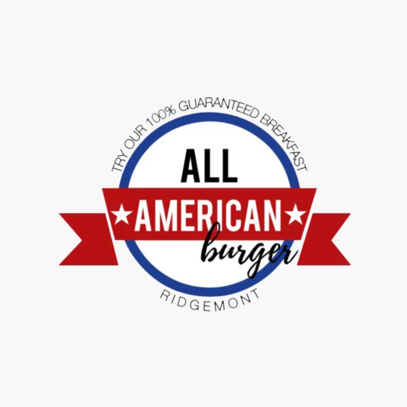 All american burger Cotton Tote Bag