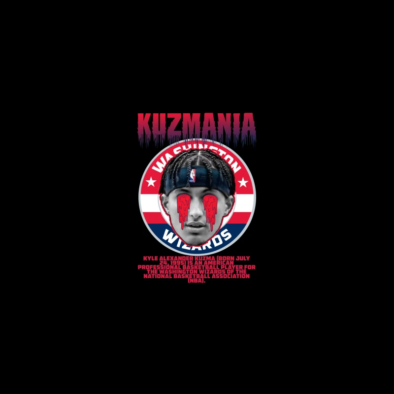 Kuzmania - Kyle Kuzma Artwork iPhone Case