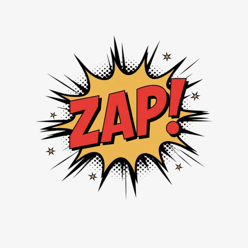 Retro Comic Pop Art Zap Explosion Text Effect Female Pullover Sweatshirt