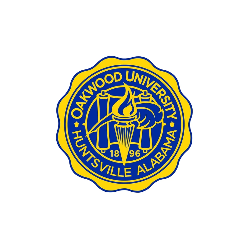 Official Seal of Oakwood University in Huntsville, Alabama Tapestry