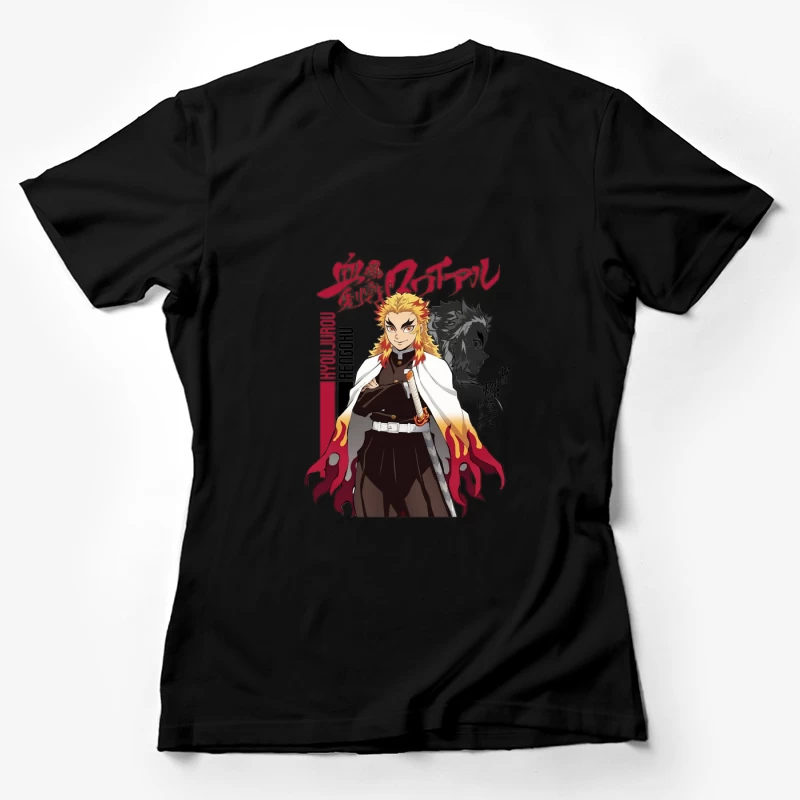Rengoku Kyoujurou Manga Kunst Damen T-Shirt