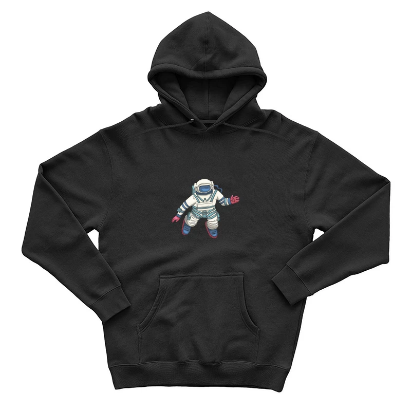 Astronaut im Raumanzug schwebt Herren Pullover Hoodie