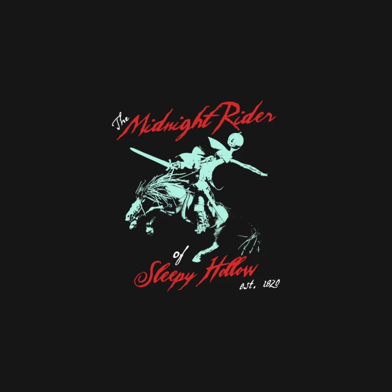 Midnight Rider of Sleepy Hollow Desk Mat