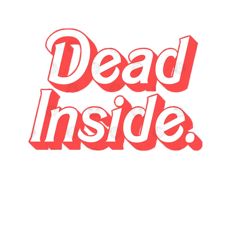 Dead Inside  Barbie Parody Tapestry