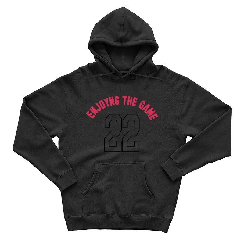 Genieße das Spiel mit Nummer 22 Herren Pullover Hoodie