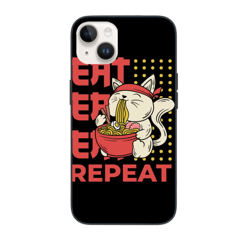 Noodle Cat iPhone Case