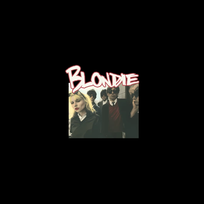 Vintage Blondie Band Album Cover from the 1970s New Wave Era Coffee Mug