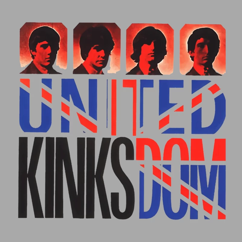 The Kinks United Kingdom Pop Art Album Cover Design Female Pullover Hoodie