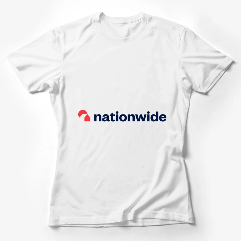 Nationwide Insurance Company Corporate Logo Design Female T-Shirt