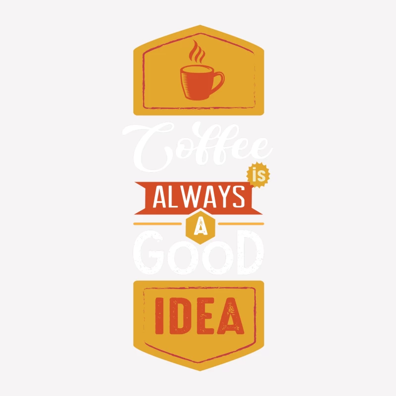 Affiche inspirante sur le café Femme T-Shirt