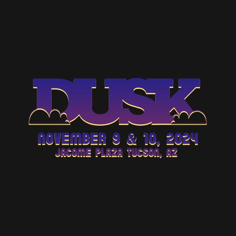 DUSK MUSIC FESTIVAL 2024 Desk Mat
