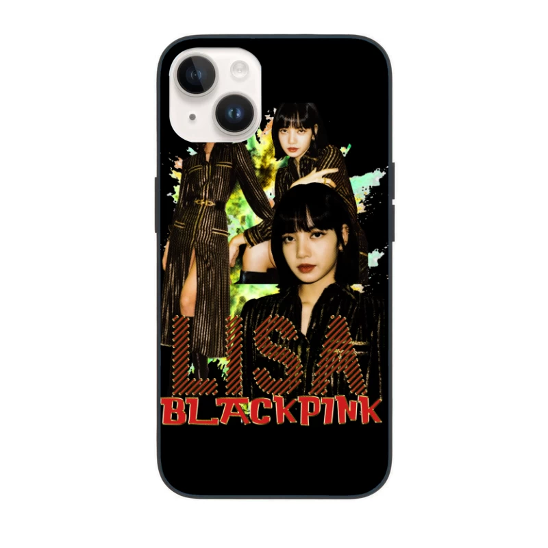 Lisa from BLACKPINK in Fashionable Attire iPhone Case