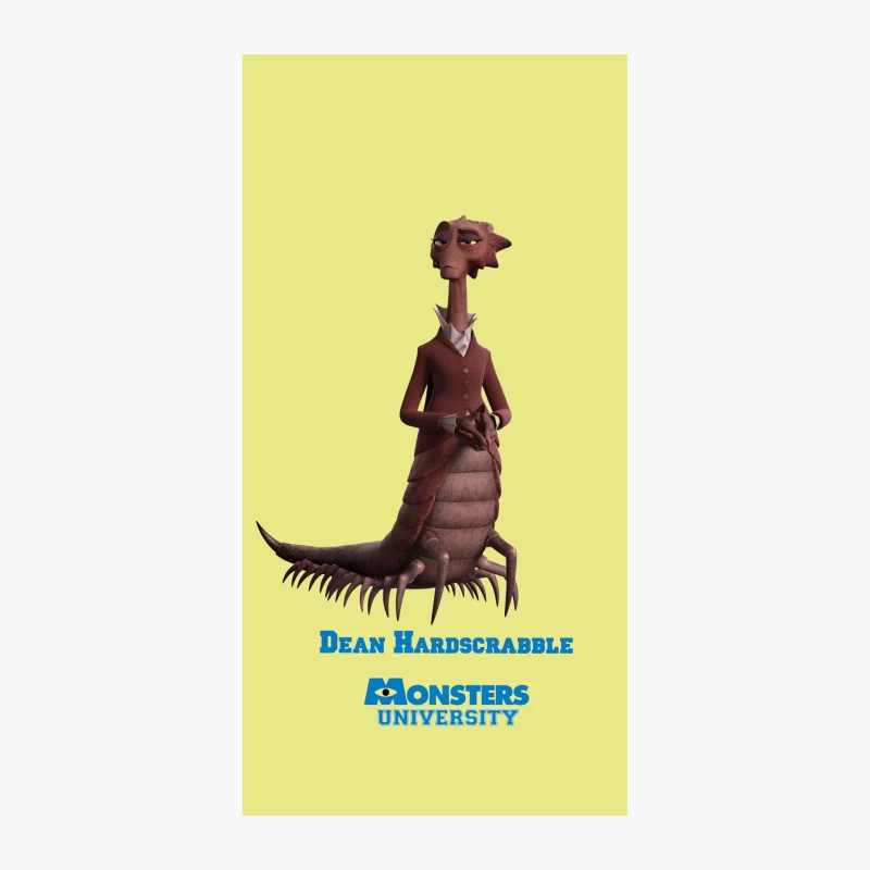 Dean Hardscrabble: Animated Monster from Monsters University iPhone Case