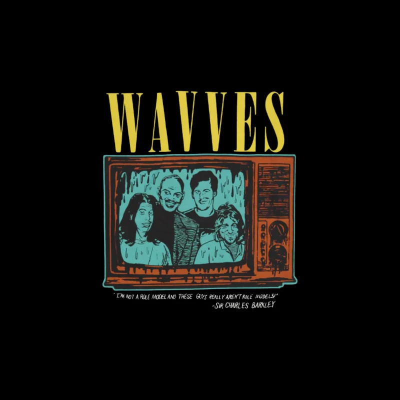 Wavves Merchandise Throw Pillow