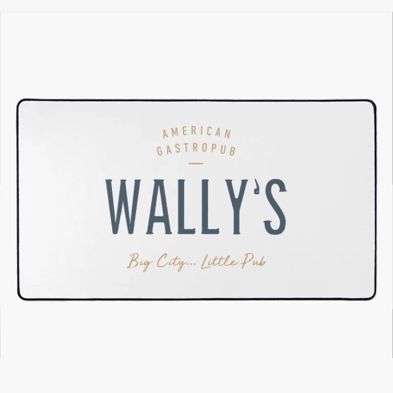 Wally's Spot Supper Club Desk Mat