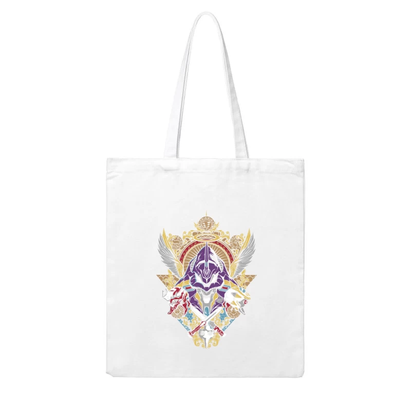 Fantasy Anime Character Illustration Cotton Tote Bag