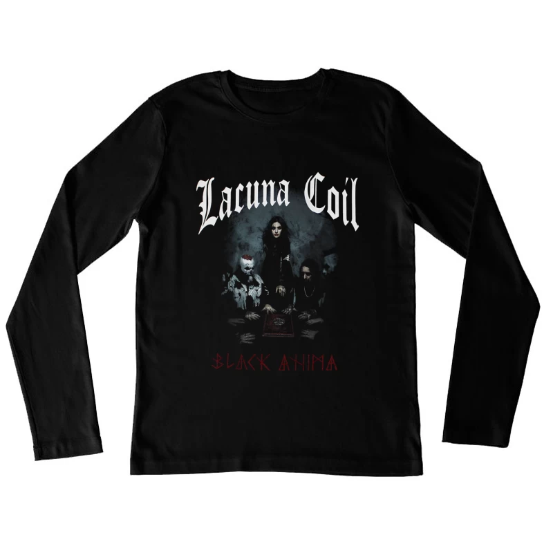 Lacuna Coil Black Anima Female Long Sleeve T-Shirt