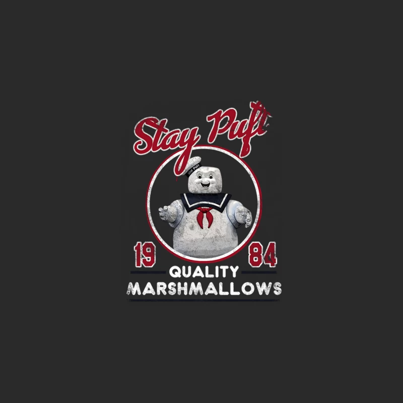 Stay Puft Marshmallows, distressed Baseball Cap