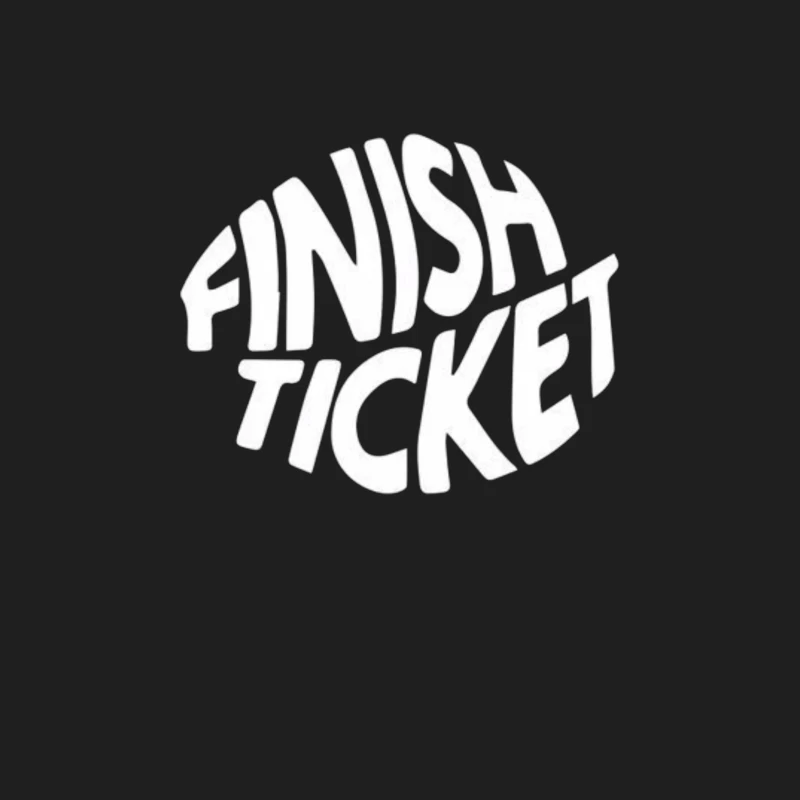 Finish Ticket Male Tank Top