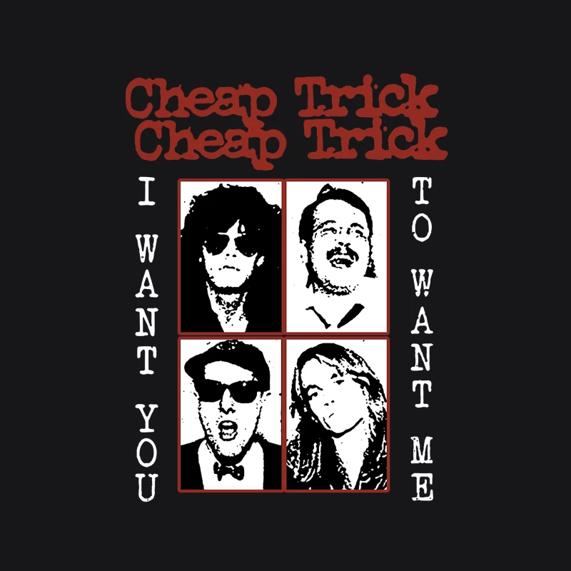 Cheap Trick I Want You Male Pullover Hoodie